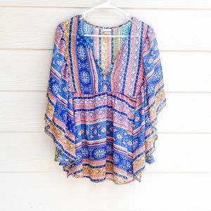 Sheer Kimono Shirt